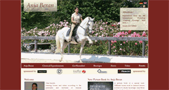 Desktop Screenshot of anja-beran.com
